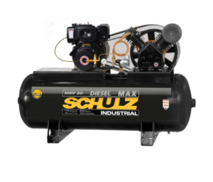COMPRESOR AUTÓNOMO DIESEL SCHULZ MSV-20MAX D 10HP 250L 20CFM