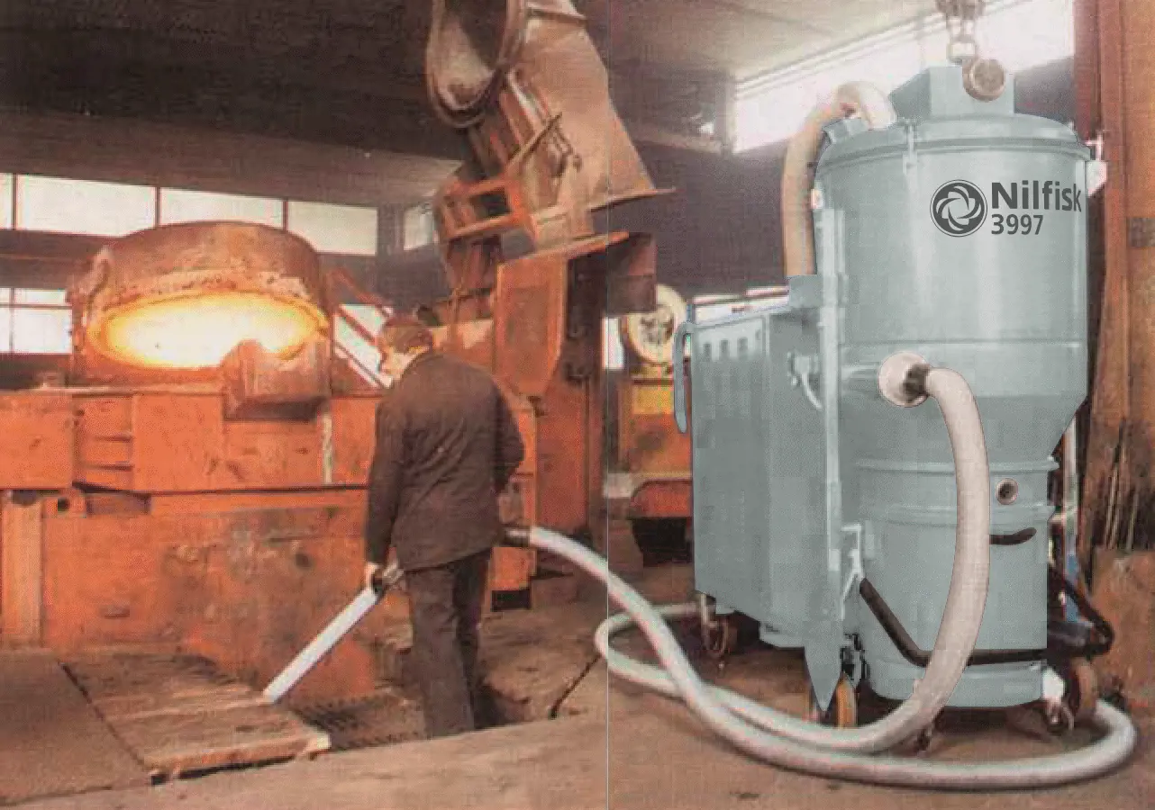 Aspiradora industrial trifásica Nilfisk 3997 W - imagen 3