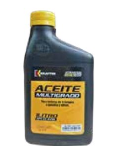 Aceite multigrado 4T KRAFTER 1 L (caja 12 unidades)
