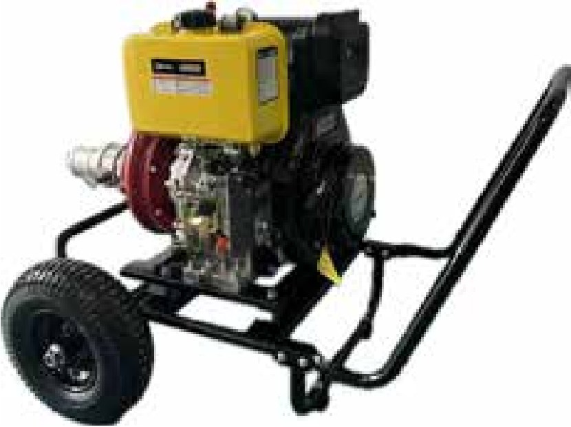 Motobomba diésel KRAFTER KRD 80AP 3″