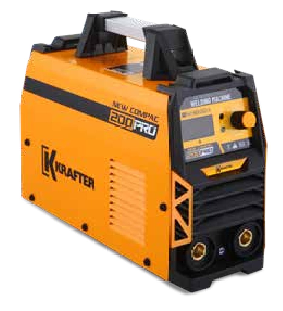 Soldadora inverter KRAFTER NEW COMPAC 200PRO