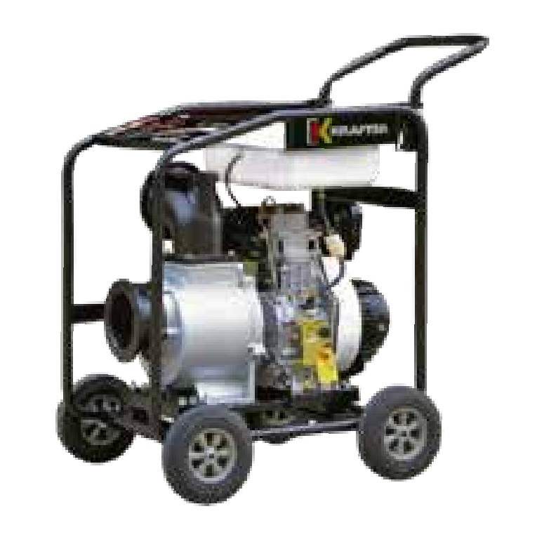 Motobomba diésel KRAFTER DP60E 6″ x 6″ caudal