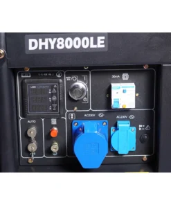 Generador diésel Hyundai 78DHY8000LE 6/6,5 kW abierto - imagen 2
