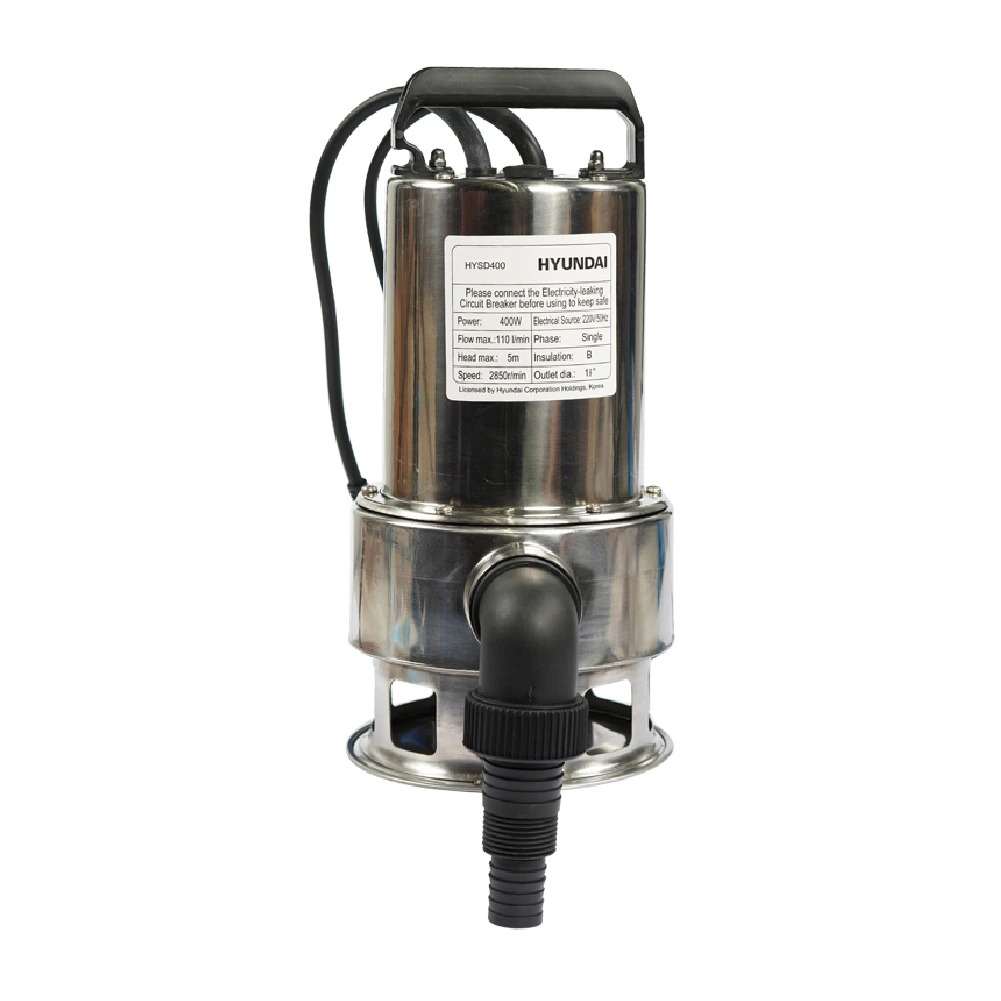 Bomba de pozo profundo 4" monoblock Hyundai 82HY4SKM100M 1 HP - Imagen 2