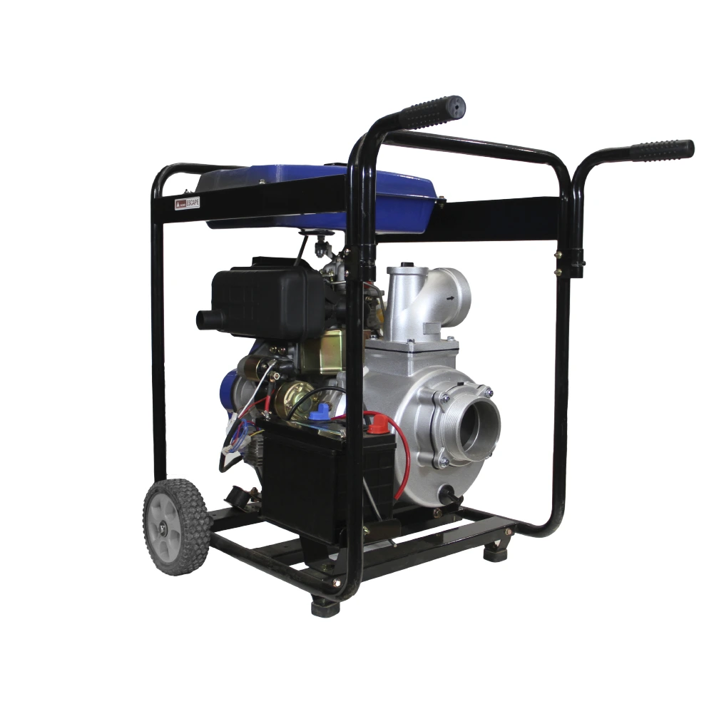 Motobomba diésel Hyundai 82HYDP100CLE 4″ x 4″ partida eléctrica - imagen 3