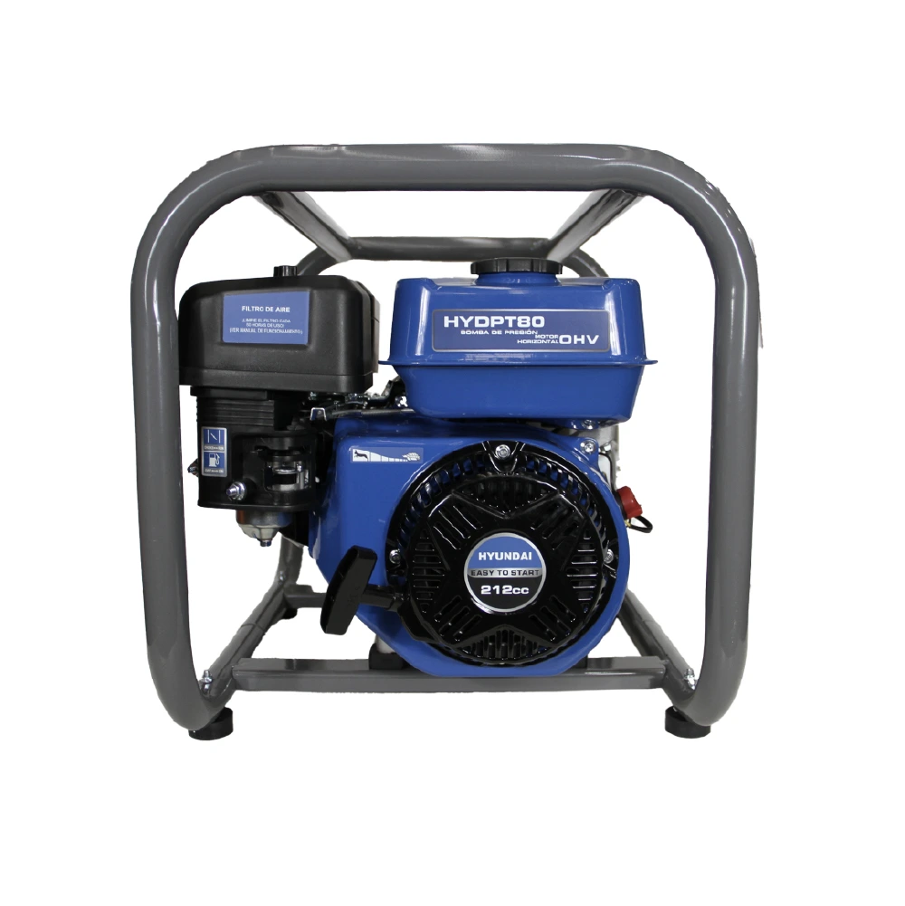 Motobomba a gasolina Hyundai 82HYDPT80 3″ aguas sucias (trash)