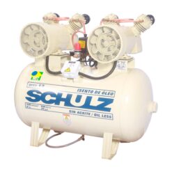 Compresor dental libre de aceite Schulz MSV-12 2 HP 100 L 8,3 bar