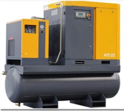 Compresor de tornillo integrado AirHorse AHS-10AC 10 HP 10 bar con estanque 300 L, secador y filtros