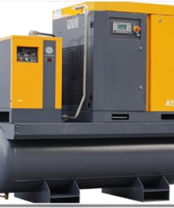 Compresor de tornillo integrado AirHorse AHS-15AC 15 HP 10 bar con estanque 500 L, secador y filtros