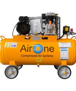 Compresor de aire Airone 2 HP 100 L 8 bar 10 CFM con ruedas