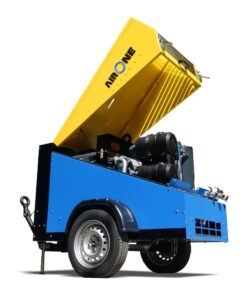 Compresor portátil diésel Airone 7 bar 185 CFM