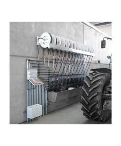Enrollador de manguera 1/4" abierto 10 m grasa Samoa 501300 - imagen 2