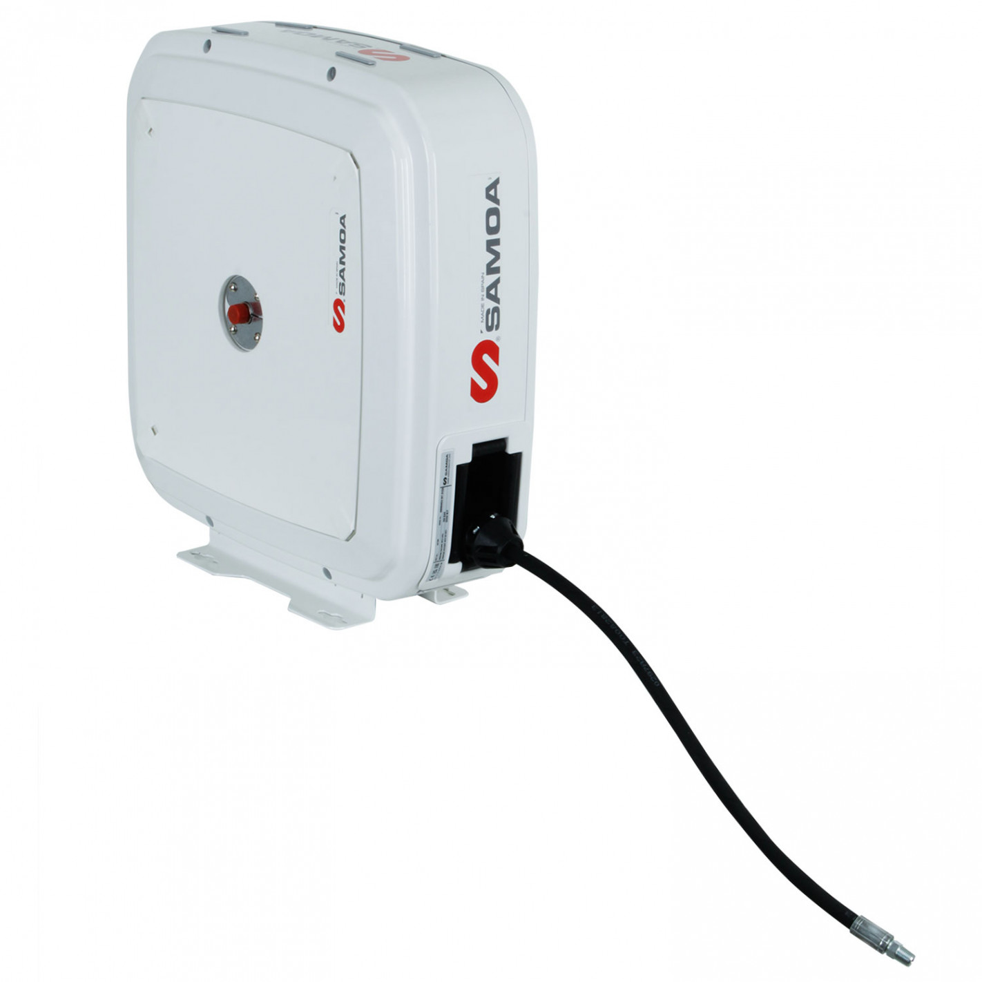 Enrollador de manguera 1/4" carenado 10 m grasa Samoa 507300 - imagen 2